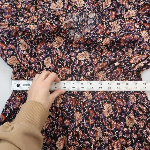 Ulla Johnson Liv Mini Dress Midnight Floral Size 8 - Picture 10 of 10